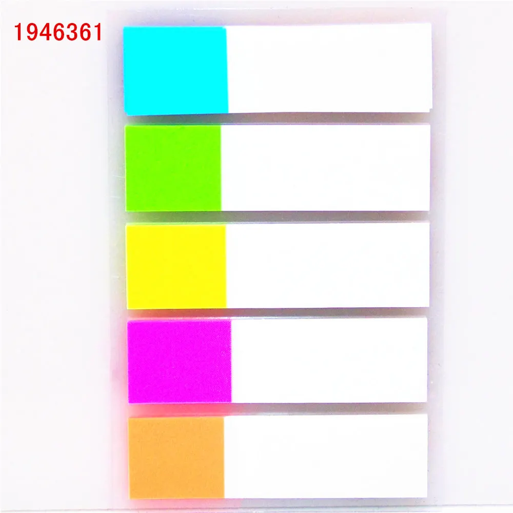 notes autocollantes multicolores