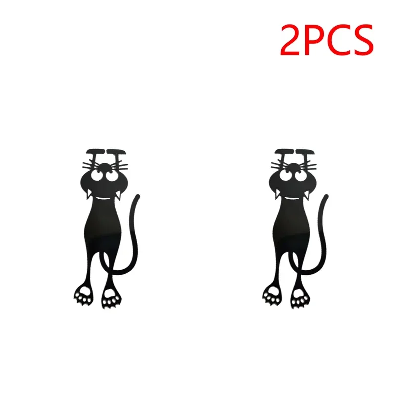 autocollant chat noir et blanc