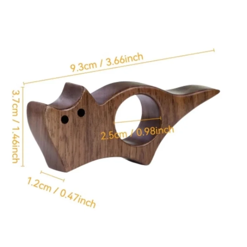 anneau de mesure en bois