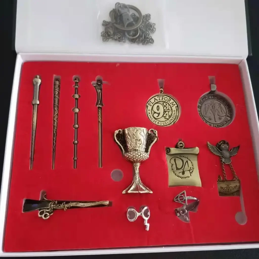 vitrine objets magiques