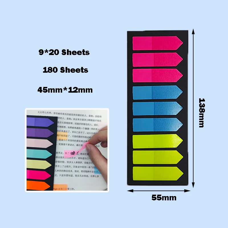 autocollants fins et colorés