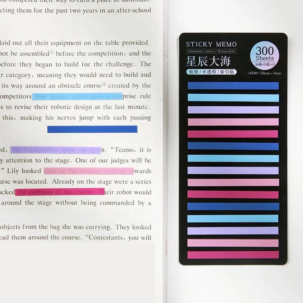 papier mémo multicolore
